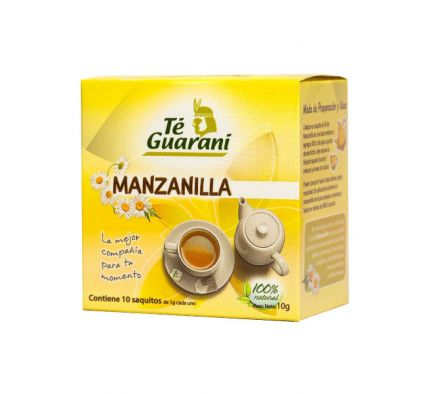 TE GUARANI MANZANILLA 1 CJ X 10 SOBRES