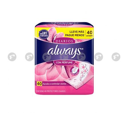 Always pd regular sin alas x 40 unid