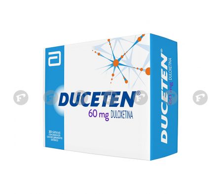 DUCETEN 60 MG. CJ X 30 CÁPS.