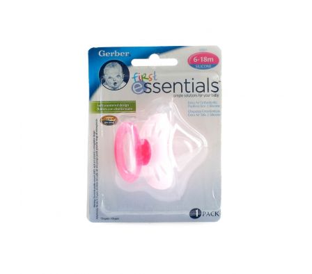 Gerber chupete extra aire siliconado t2 9390 rosa