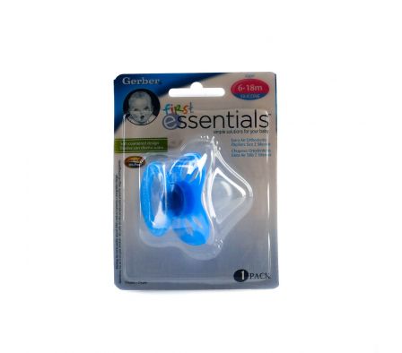 Gerber chupete sensitive ortondico siliconado t2 rosa