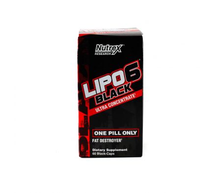 LIPO 6 BLACK ULTRA CONCENT. FR. X 60 CAPS.