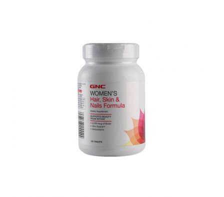 WOMENS HAIR, SKIN & NAILS FORMULA GNC FR. X 120 TABL.