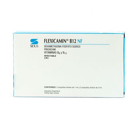 FLEXICAMIN B12 NF I.M. CJ X 3 DOSIS