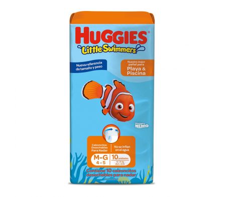 huggies little swin disney gde x 10 unid