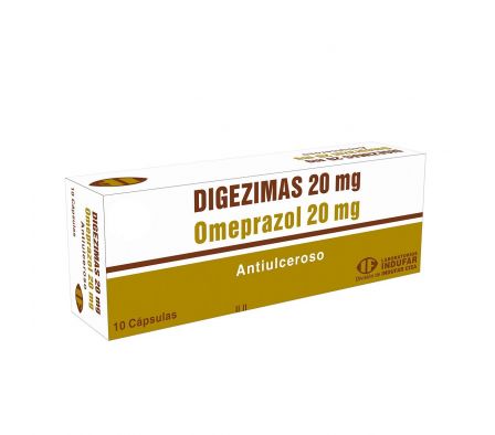 DIGEZIMAS 20 MG. CJ X 10 CÁPS.
