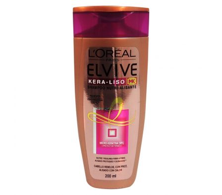 Elvive kera-liso nutri-alisante shampoo fr.200 ml.