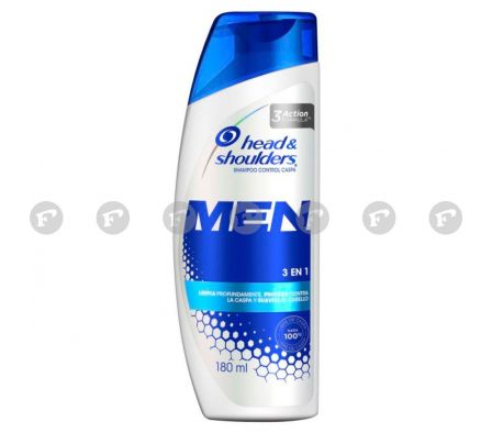 Head & Shoulders limpiaza 3en1 shampoo/acond fr.180 ml.