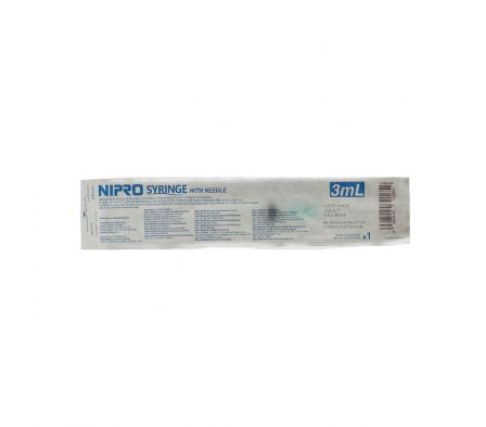 JERINGA NIPRO A ROSCA C/A 21G REF.JD-03L212 UNID. X 3 CC