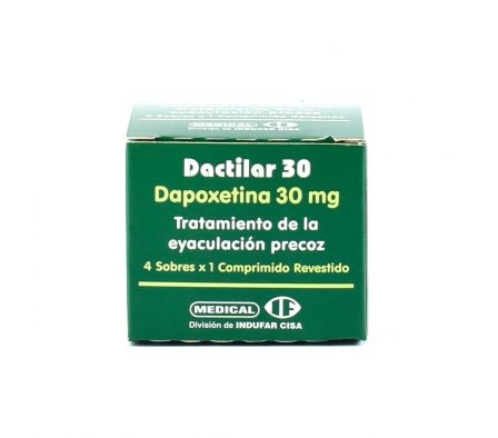 DACTILAR 30 MG. CJ X 4 SOBRES