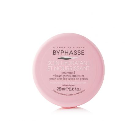 Byphasse crema hidratante rostro y cuerpo 250 ml