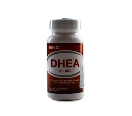 DHEA 25 GNC FR. X 90 CÁPS.