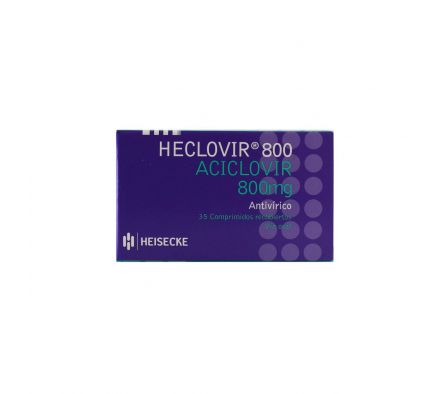 HECLOVIR 800 MG. CJ X 35 COMP.