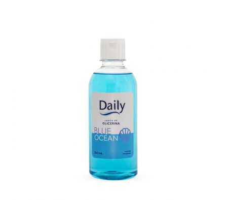Daily jabon liquido blue rpto 350 ml