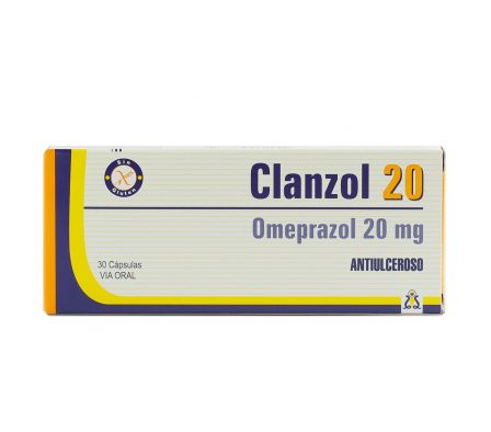 CLANZOL 20 MG. CJ X 30 CÁPS.