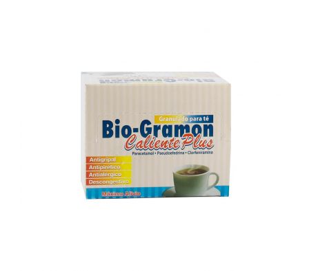BIOGRAMON CALIENTE PLUS TE CJ X 20 SOBRES