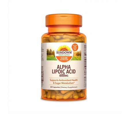 ALPHA LIPOIC ACID 600 MG. SUNDOWN FR. X 60 CÁPS.