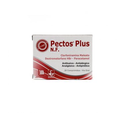 PECTOS PLUS N.F. CJ X 20 COMP.