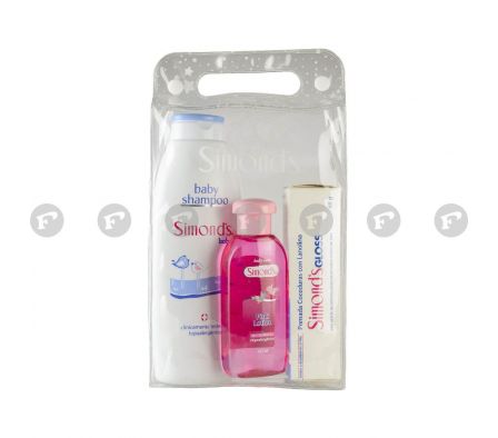Simonds (colonia 125 ml+pomada+shampo) estuche
