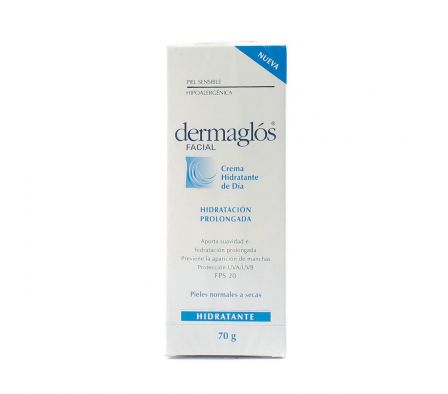 DERMAGLOS FAC. CR. HIDR.PIEL NORMAL A SECA CJ X 70 GR.