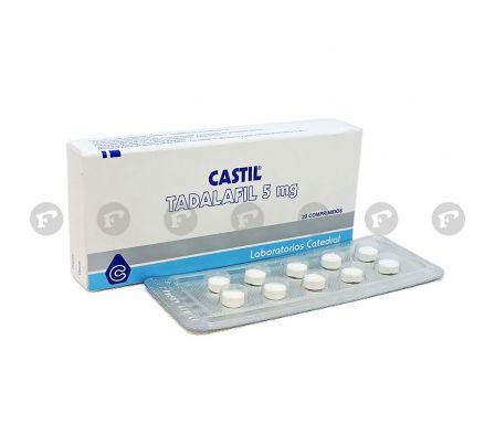 CASTIL 5 MG. CJ X 20 COMP.