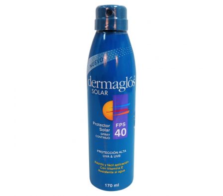 DERMAGLOS SOLAR F40 RA SPRAY FR. X 170 ML.