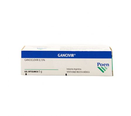 GANCIVIR GEL OFTALM. POMO X 5 GR.
