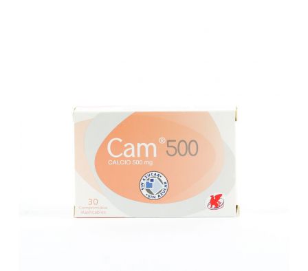 CAM 500 MG. MAST. CJ X 30 COMP.