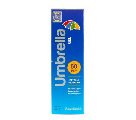 UMBRELLA GEL FPS 50+ HIPOALERG. POMO X 60 GR.