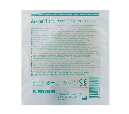 ASKINA SACR ( TRANSORBENT) APOSITO 18 X 20CM SOBRE X 1 UNID.