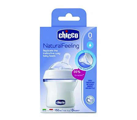 Chicco biberon step-up 1 flujo normal 0m+ fr.150 ml.