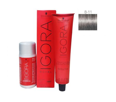 Igora royal tinte 8-11 rubio claro ceniza profundo 60 ml../.