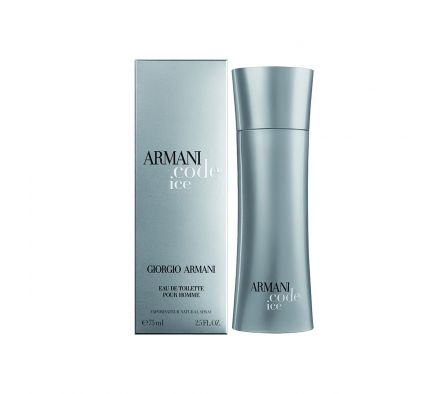 ARMANI CODE ICE POUR HOMME  EDT 75 ML (E) FR.