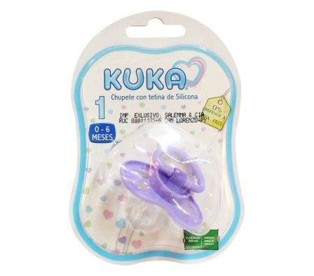 KUKA CHUPETE COLOR PLUS ORTO N1 LL 27.25 UNID.