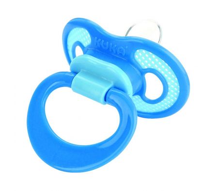 Kuka chupete super ventilada n°1 azul blister1 unid.