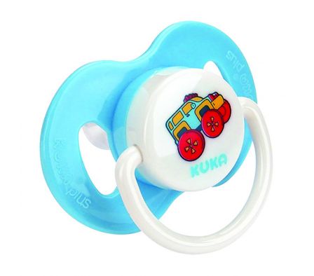 Kuka chupete deo plus tetina redonda n1 azul unid.