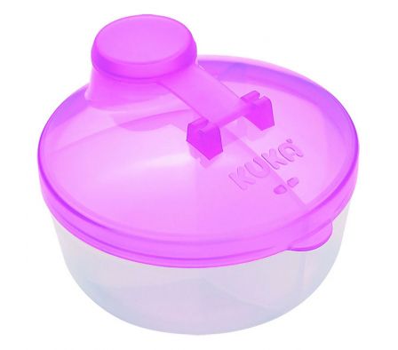 Kuka porta leche en polvo rosa unid.