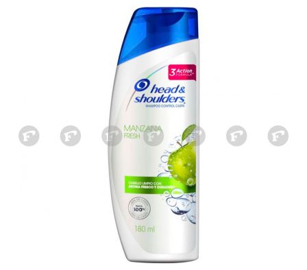 Head & Shoulders manzana fresh shampoo fr.180 ml.