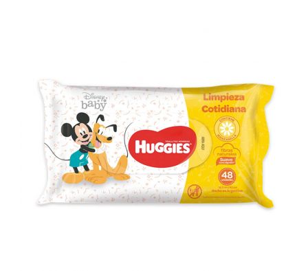 Huggies toalla humeda classic pack48 unid.