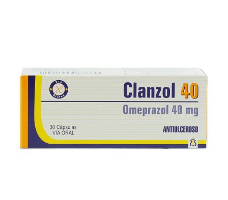CLANZOL 40 MG. CJ X 30 CÁPS.