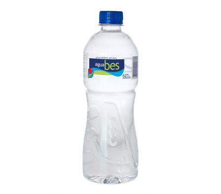BES AGUA MINERAL SIN GAS 12PQ - FRASCO DE 625 ML.