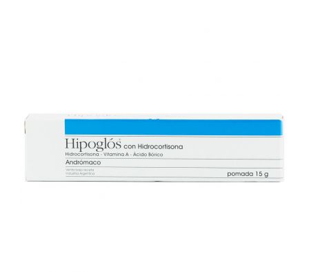 HIPOGLOS C/ HIDROCORTISONA PDA. CJ X 15 GR.