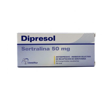 DIPRESOL 50 MG. CJ X 30 COMP.