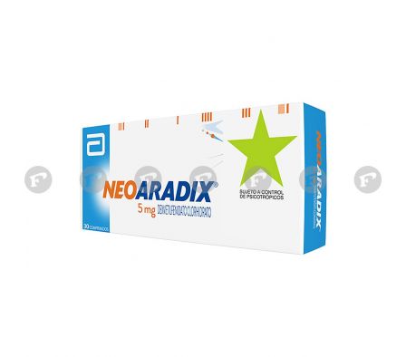 NEOARADIX 5 MG. CJ X 30 COMP.