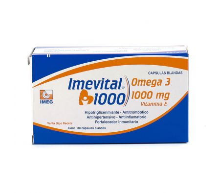 IMEVITAL 1000 MG. CJ X 30 CÁPS. BLANDAS