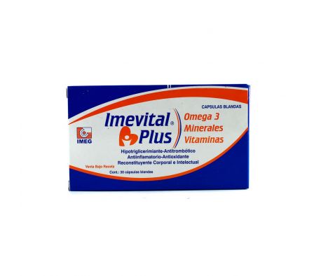 IMEVITAL PLUS CJ X 30 CÁPS. BLANDAS