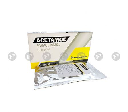 ACETAMOL INYECT. I.V. FCO. AMP. X 100 ML.