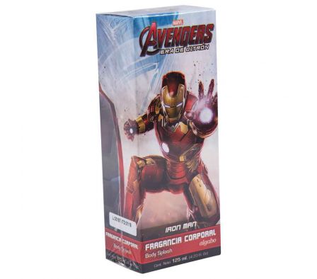 Algabo Kids avengers body splash iron man fr.125 ml.