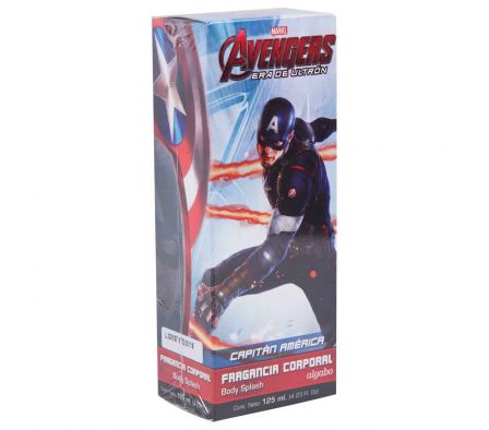 Algabo Kids avengers body splash capitan america fr.125 ml.