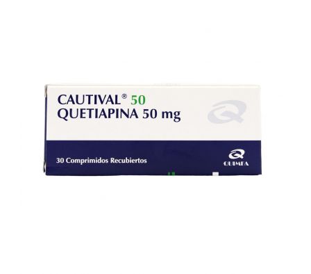 CAUTIVAL 50 MG. CJ X 30 COMP. REC.